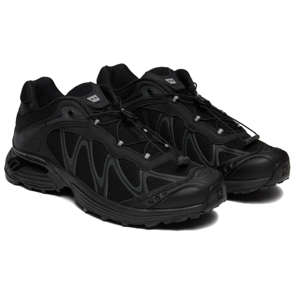 SALOMON Xt-Whisper Round Toe Durable Low-Top Casual Trail Running Shoes Unisex Sneaker Black 477620