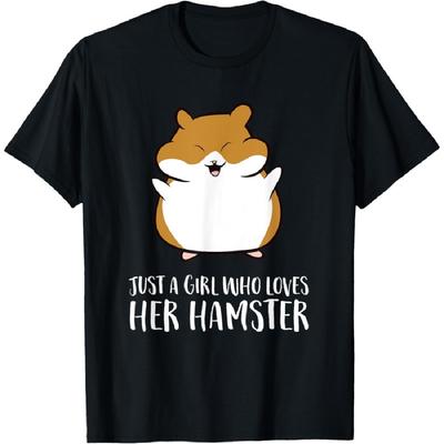Just a Girl Who Loves Her Hamster T-Shirt