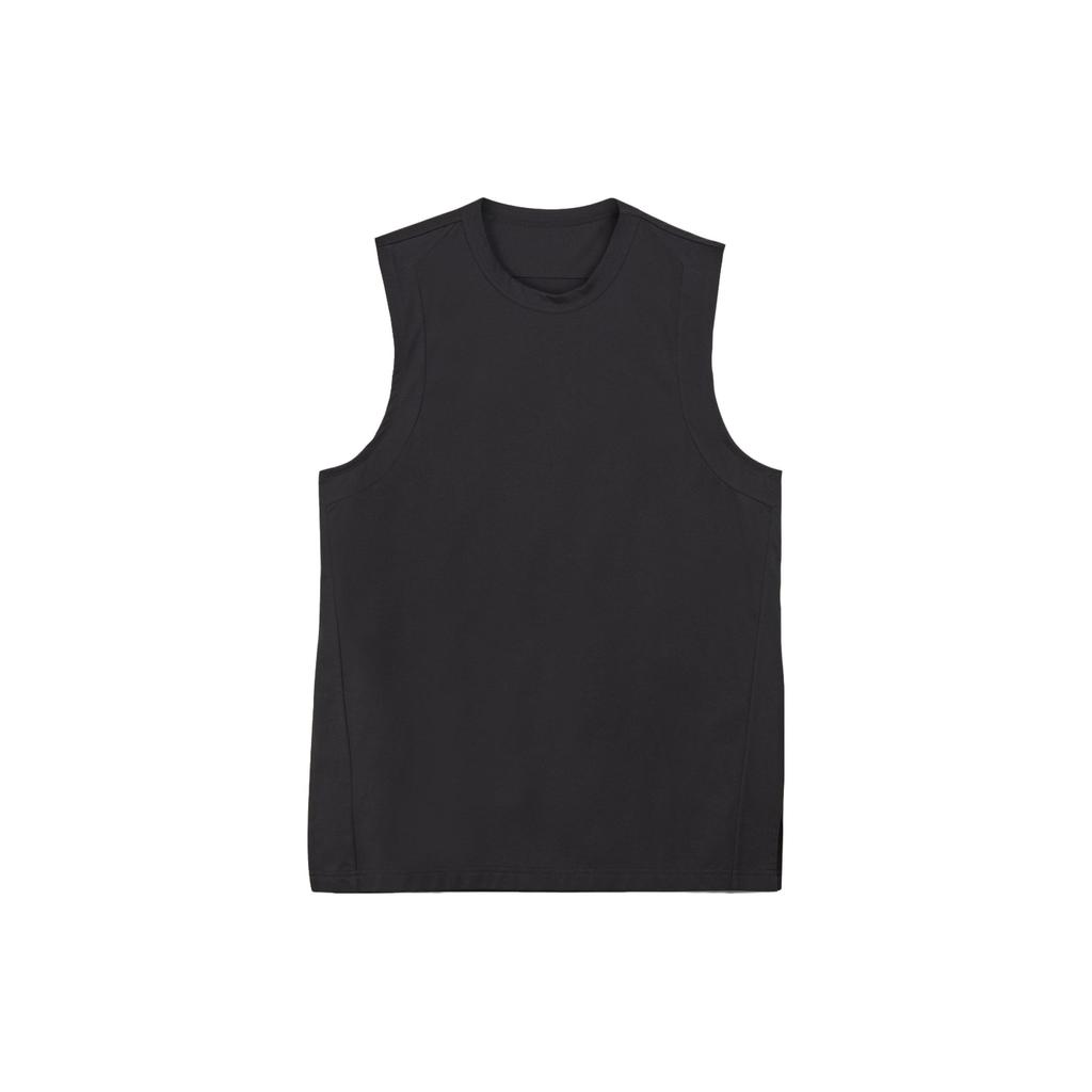 Y-3 SS23 Casual Sleeveless Solid Color Loose Commuter Vest Unisex Tops Black HY1255