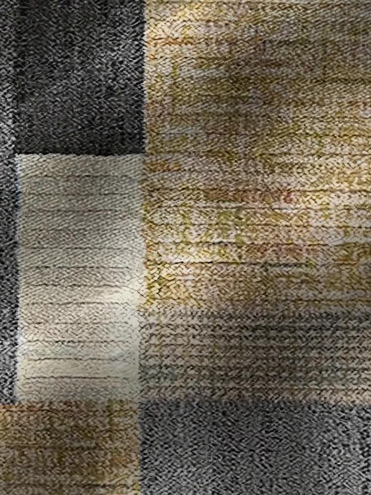 Men's Vintage Geometric Carpet Twill 3D Digital Print Short Sleeve Shirt with Button Pocket Polyester 100% Summer Casual