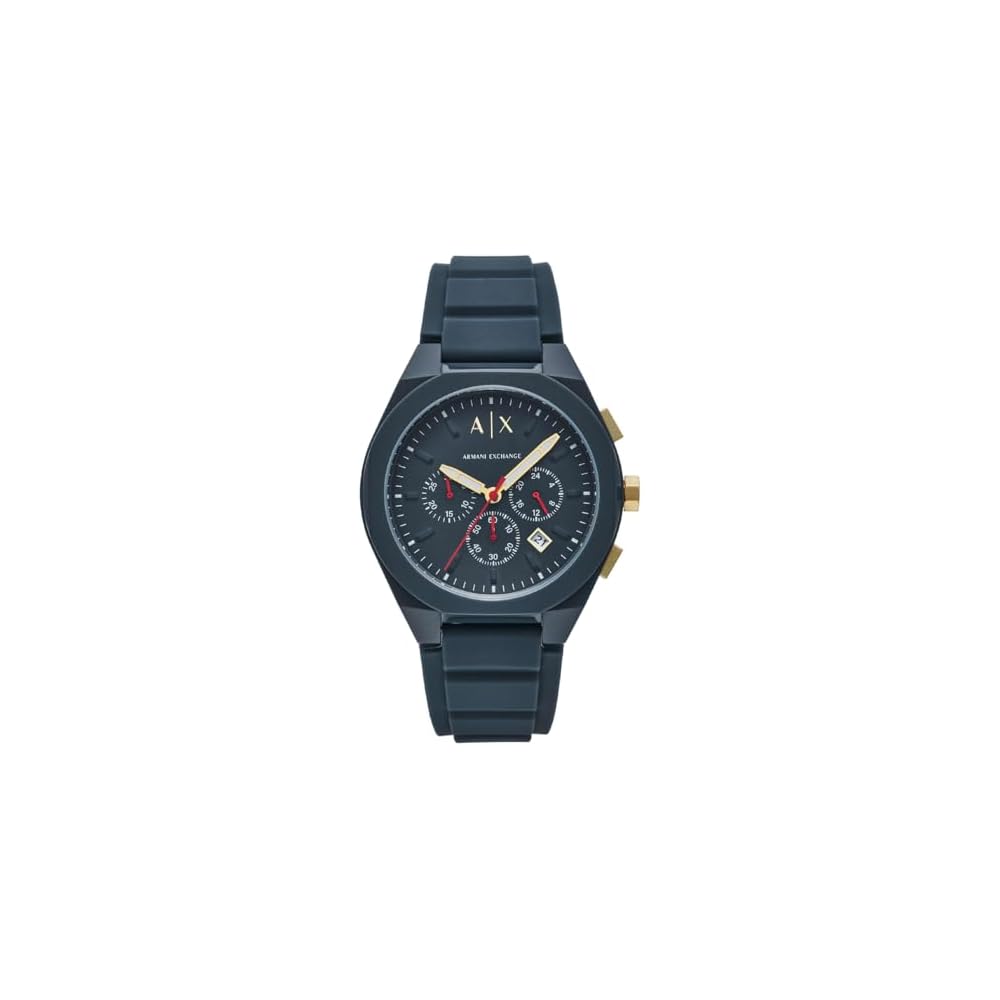 Armani Exchange AX4168 Men s Blue Watch Stylish Design Water Resistant Quartz