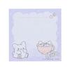 Sanrio HANAMARU OBAKE Block Sticky Notes ( Pastel Sweets Pop Blue ) Japan NEW