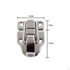 4pc Metal Toggle Trunk Chest / Case Box Large Loop Latch Clasp Lock, 5mm Dia Hole, 39x59mm Size