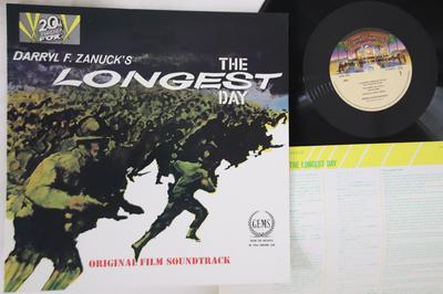 LP Record OST - Longest Day 25SA260 CASABLANCA Japan Soundtracks & Musicals Used