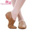 Women's Winter Dance Ankle Boots - Warm Cotton-Padded Ballet Shoes with Soft Sole