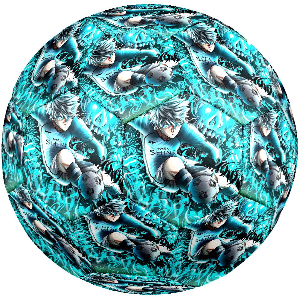 BlueLock Theme Size 5 Soccer Ball, Suitable for Both Indoor and Outdoor Matches, a Gift Suitable for Everyone.