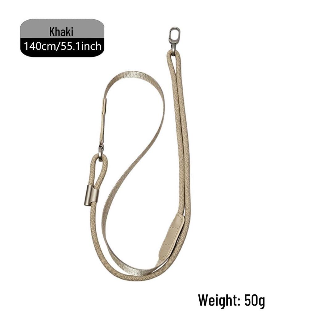 7mm Flat Strap Adjustable Crossbody Lanyard for Mobile Phones - Anti-Lost & Anti-Theft, High-End Universal Outdoor Use