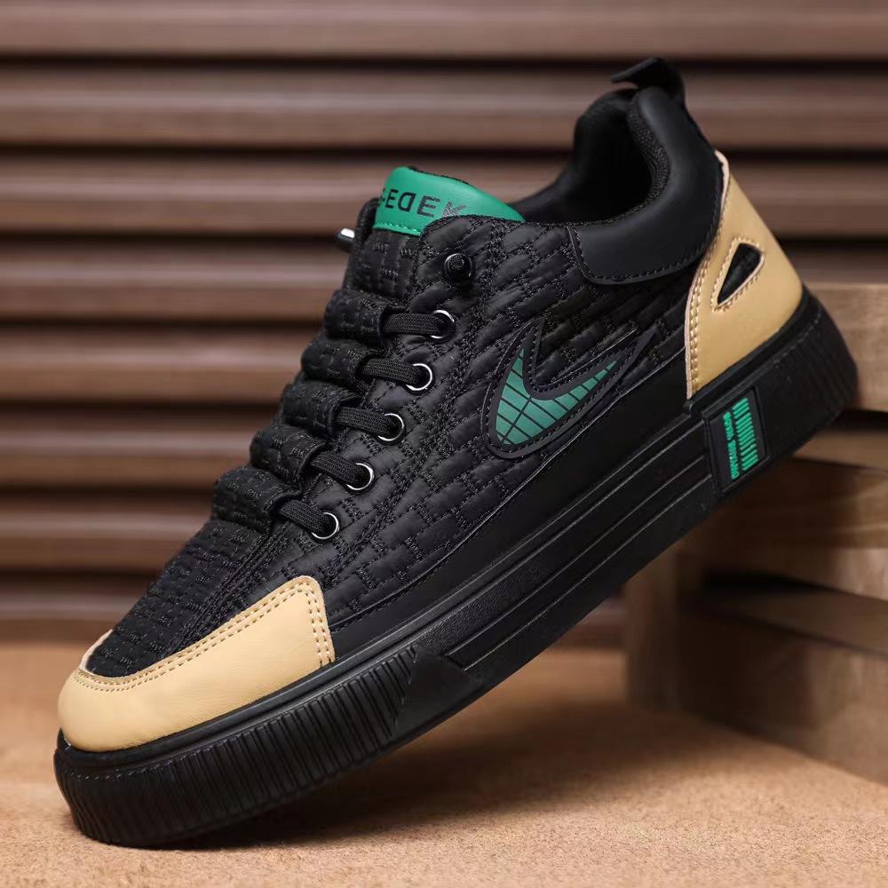 One pedal men's shoes autumn and winter new Internet celebrity explosion leisure one pedal youth sports Korean version of low-top board shoes