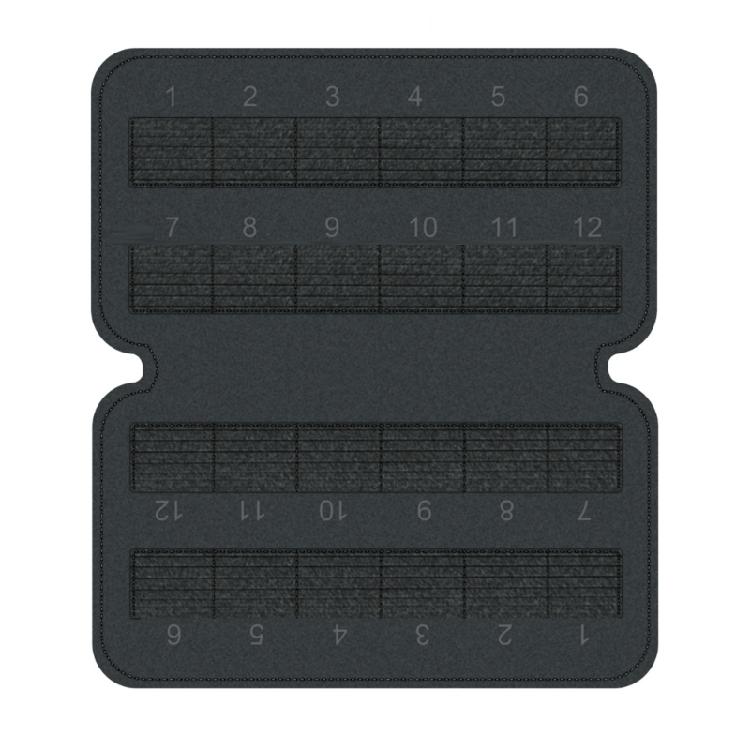 TF Memory Card Holder 24 Slots Microsd Memory Cards Organizer Fit for Deck 1