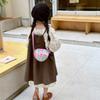 Adorable Cartoon Star Shoulder Bag For Girls With Rainbow Stripes And Heart Design