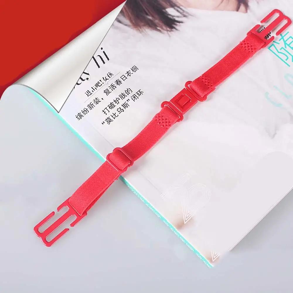 

1 шт. Нижнее белье Плечевой ремень Нескользящая пряжка ремня Плечевой ремень Бюстгальтер Нескользящий Задний Держатель бретелей для бюстгальтера Регулируемый 1PC