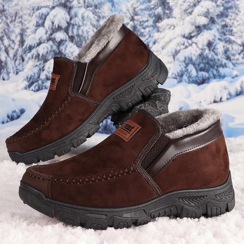 

Cross-border cotton shoes in the elderly winter men s shoes old Beijing cloth shoes men s piled thickened warm shoes men s shoes 39