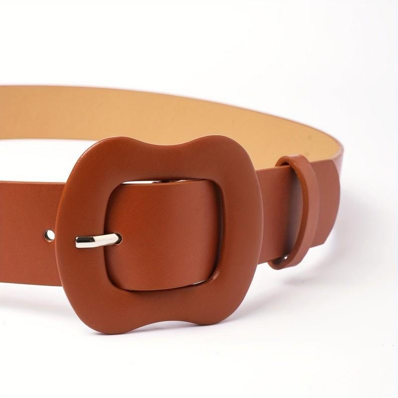 Stylish Korean Candy Color Women's Wide Waist Belt For Fashionable Dresses And Jeans
