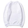 Unisex Solid Color Crewneck Hoodless Sweatshirt Loose Fit Casual Pullover Men Women