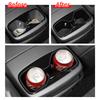 Car Cup Holder for Kia EV9 2025-2026 Cup Tray TPE Tidying Armrest Storage Box Rear Shock-Absorbing Interior Accessories