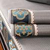 Summer Ice Silk Non-Slip High-End Combination Solid Wood Sofa Seat Cover Cover Backrest Towel