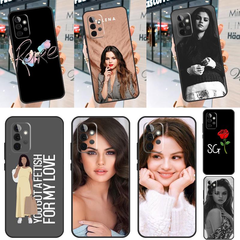 Selena Gomez Case For Samsung Galaxy A24 A34 A54 A33 A53 A73 A22 A32 A52 A51 A71 A52S A12 A13 A14 Cover