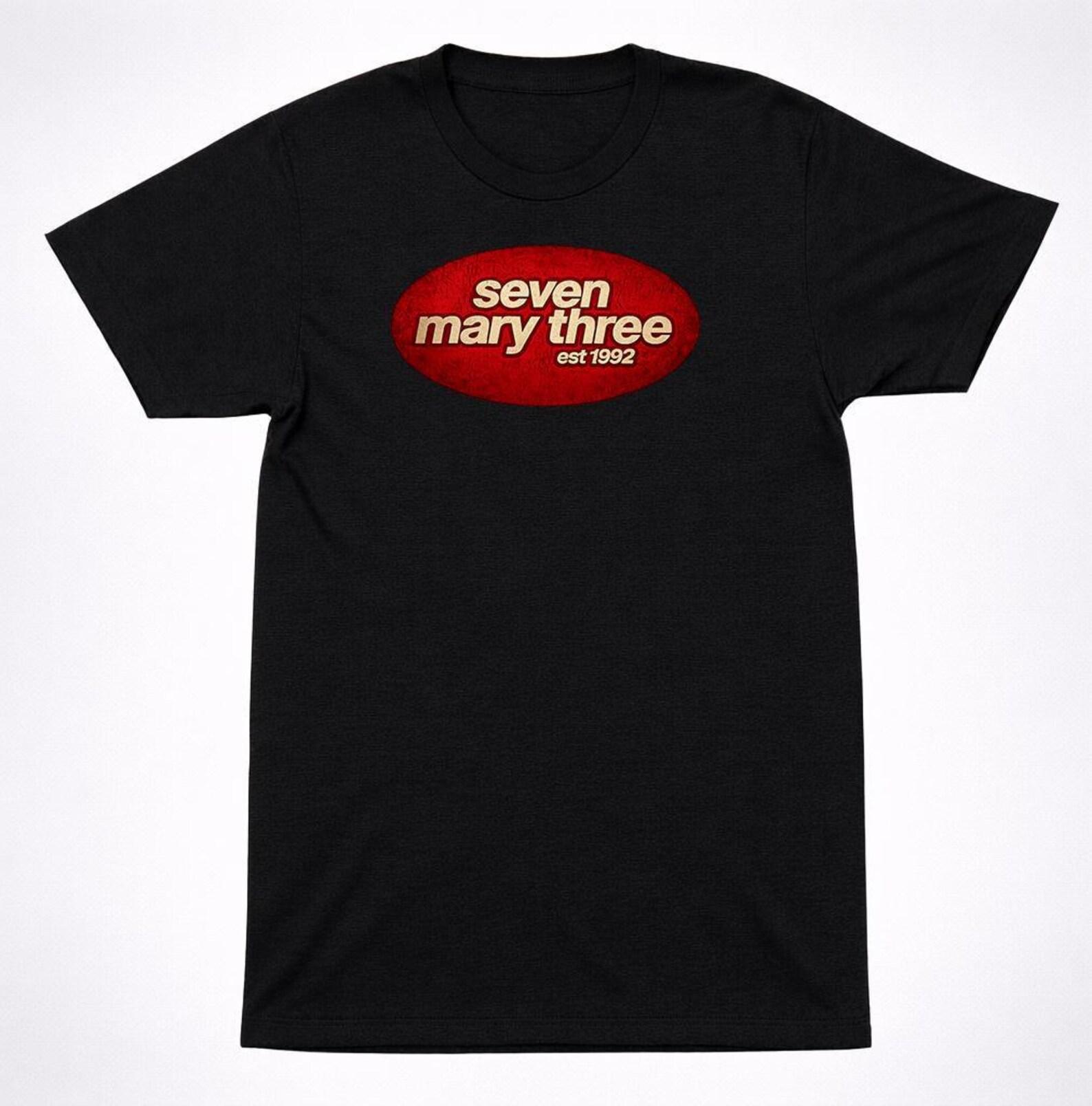 Seven Mary Three Shirt: 1992 Logo - 90s Alternative Rock Tee 4XL