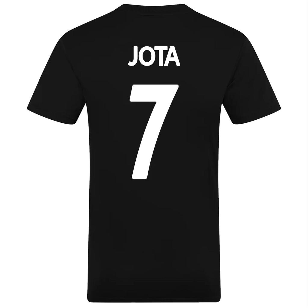 Manchester City FC Mens Jota 7 Contrast Striped Polyester T-Shirt