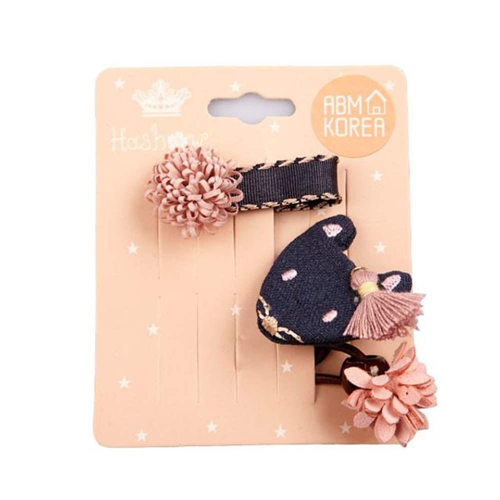 

Fox surgery hair clip navy