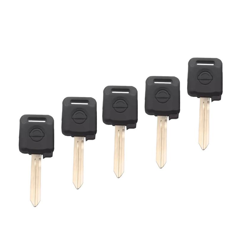 10PCS/lot Car Key Blade Pastic Head Key Blank Door Key For Nissan Bluebird Tiida Sylphy Almera CWTWB1U761 N7 N8 N9 NV200 SUNNY