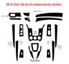 Carbon Fiber Interior Sticker for 08-14 City Model: Center Console Decoration Film