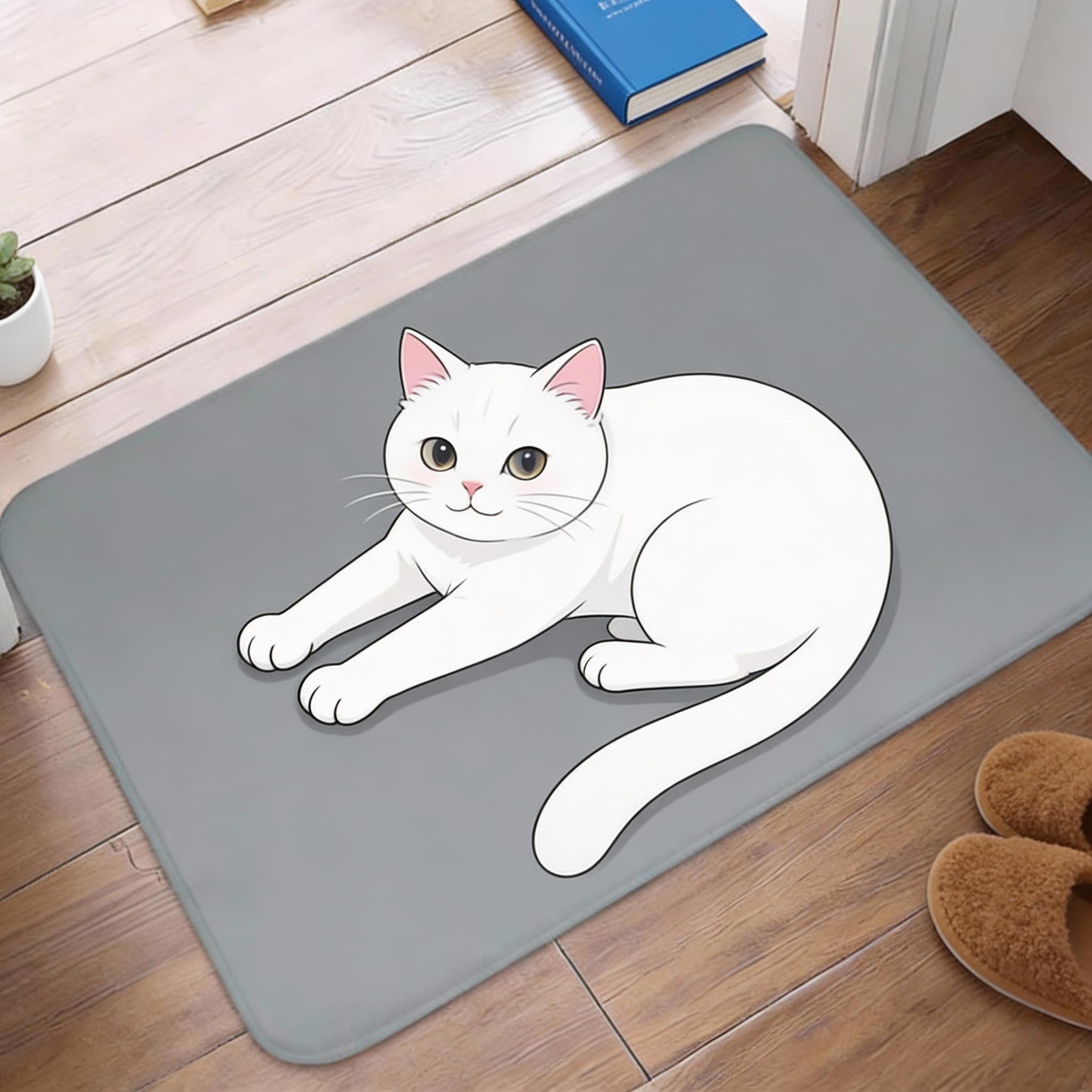 Niet-slip Deurmat met Teckel Thema - Machine Wasbaar, Lichtgewicht Polyester Kleed voor Huisdecoratie, Geweldig voor Slaapkamer 60x90cm24x35in
