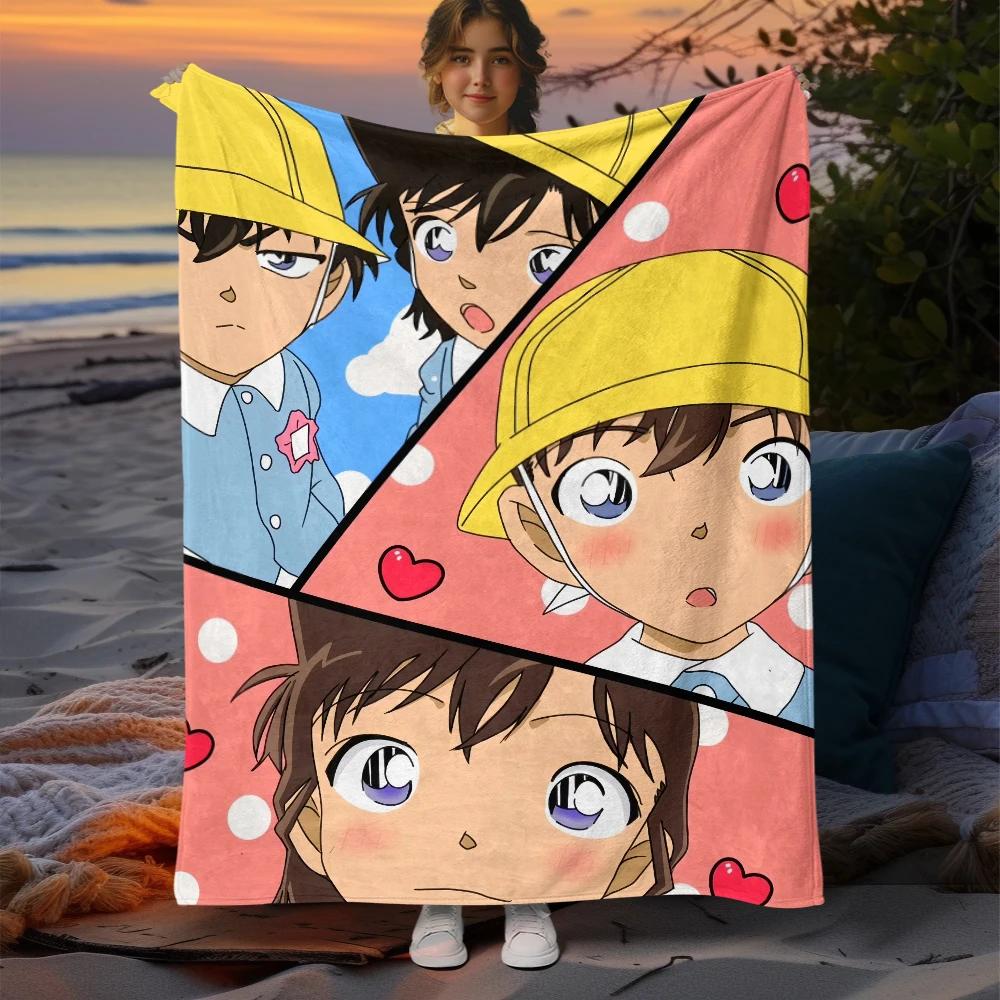 Detective Conan HD Print Blanket.Exquisite,Soft,Comfortable,Nap,travel,work,living Room,bedroom,Chair,sofa,Picnics,Blankets,Gift
