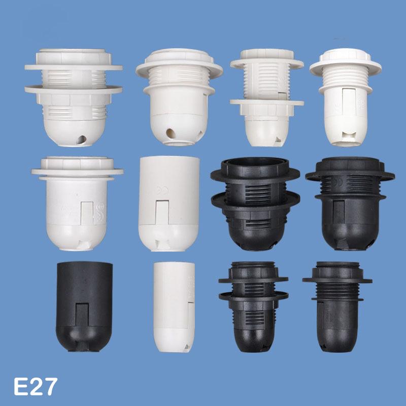 Lâmpada LED Base de Lâmpada Cabeça Suporte de Energia Soquete AC para Lâmpada E14 E27 M10 Soquete Elétrico para Pendente Conversor de Rosca para Abajur
