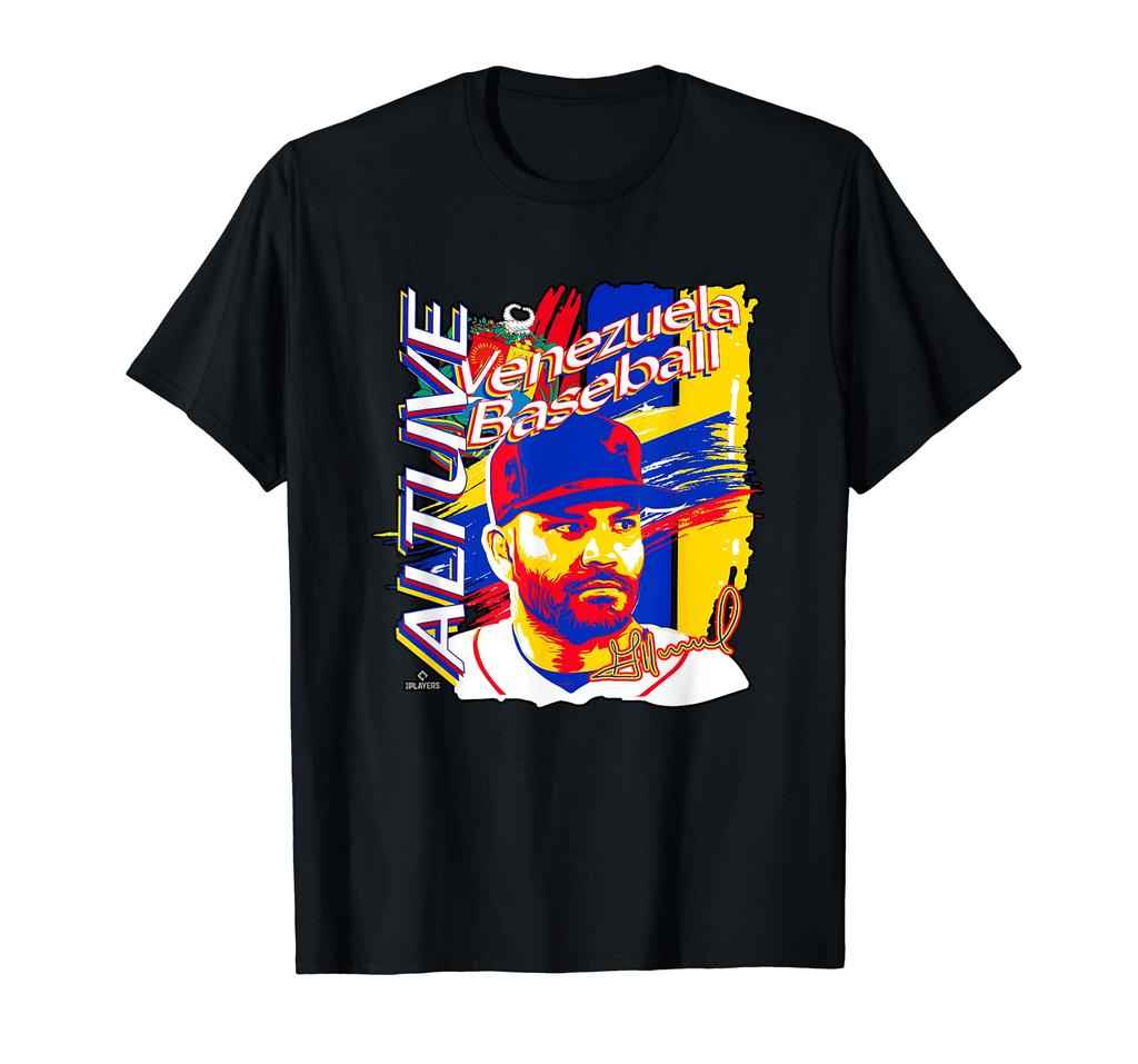 Jose Altuve International Baseball Venezuela MLBPA T-Shirt
