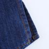 2025 Spring Women's Loose Fit Denim Shirt & Straight Leg Pants Set