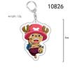 Acrylic Keychain - Luffy, Zoro, Nami Anime Pendant