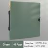 MoeTron Square Folder 50*50cm Drawing Portfolio Booklet Diamond Painting 40*40 Square Portafolio With Plastic Sleeves