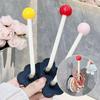 New L-Shape Hairband Storage Hook Wall Mounted Punch Free Cloth Hanger Dopamine Kitchen Storage Rack