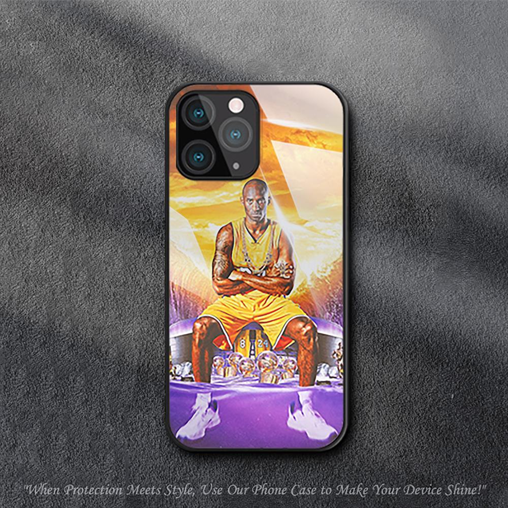 Basketball Mamba Kobe 24 Case For iPhone Samsung Galaxy Redmi Note S 17 16 15 14 13 20 24 25 54 Pro Max Ultra Fe Air Tempered Glass Cover