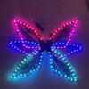 Hot Sale LED Colorful Fowing Butterfly Wings Colorful Adult Fairy Wings Bright Performance Clothing Carnival Bar Light Supplies