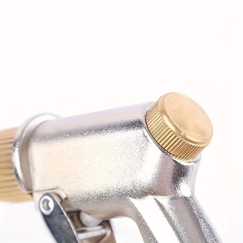 1PC High-pressure Water Gun Car Washing Gardening Watering - Frosted Electroplating Surface Treatment Car Cleaning Tool