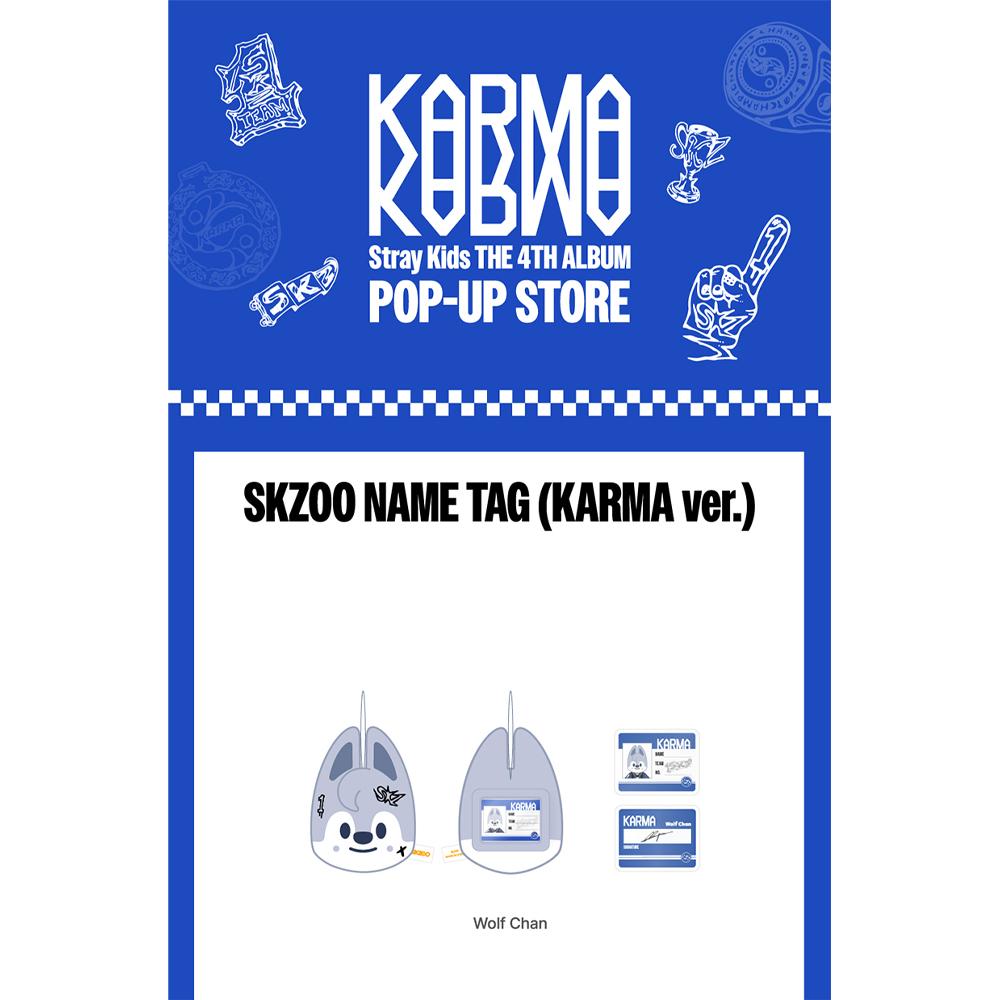 [Précommande] Stray Kids - Étiquette de nom SKZOO - KARMA