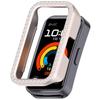 Diamond Case for HUAWEI Band 10/9/8 Accessories All-Around Hard Hollow PC Bumper Frame Shell Cover for Huawei Band10 Band9 Band8