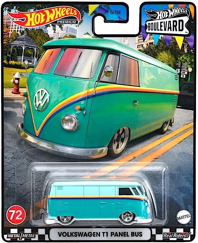 Hot Wheels 2023 Boulevard VW Volkswagen T1 Panel Bus Premium #72