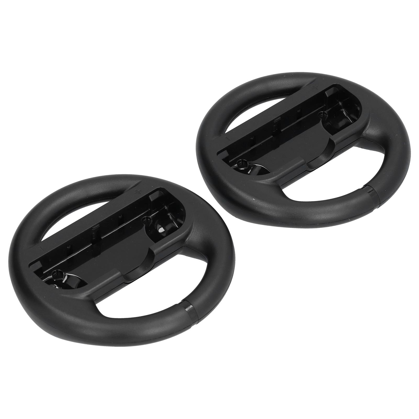 

Рулевое колесо для гоночной игры Портативный и простой в использовании контроллер рулевого колеса для SwitchBlack чёрный