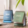 2026 Simple Calendar Small Desk Calendar Creative Coil Calendar Planner Desktop Decoration Office Stationery