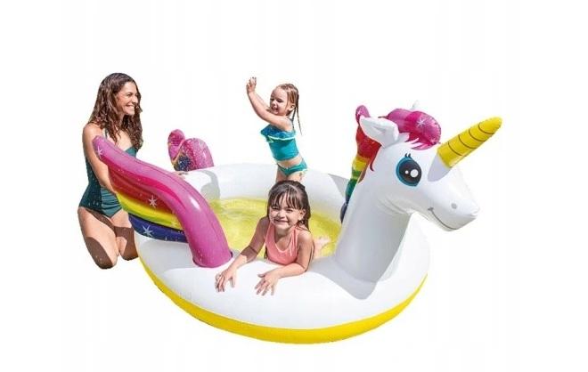 Swimming Pool 272x193x104 Unicorn With Sprayer #57441Np Intex