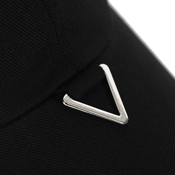 VIBRATE Black Line - Triangle Visor Ball Cap (Black)