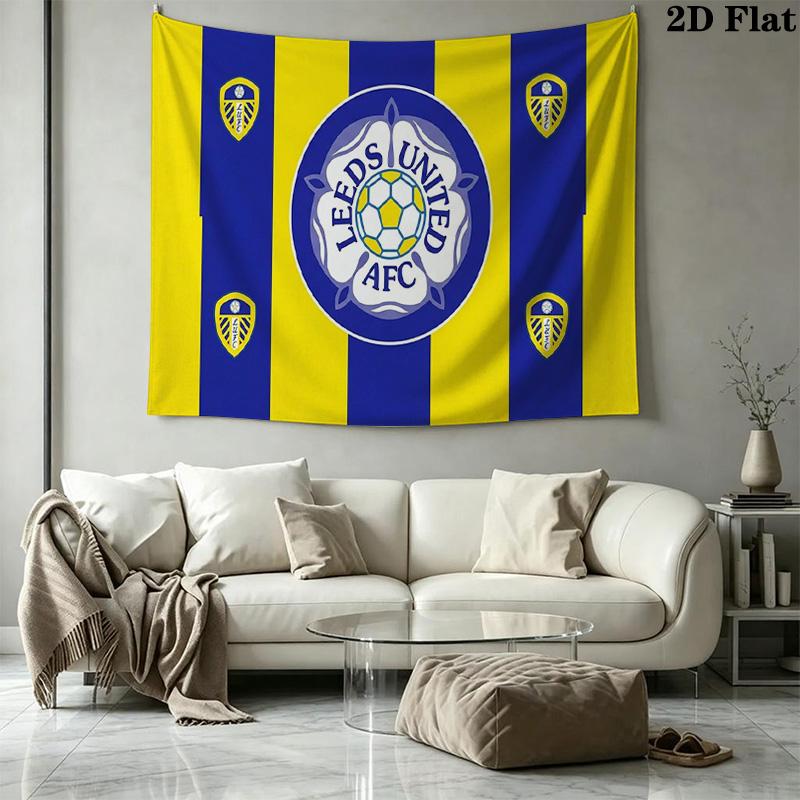 Стена Leeds United Настенный Гобелен Эстетичное Настенное Украшение Печатная Ткань Одеяло Декоративные Гобелены для Спальни Гостиной Домашний Декор