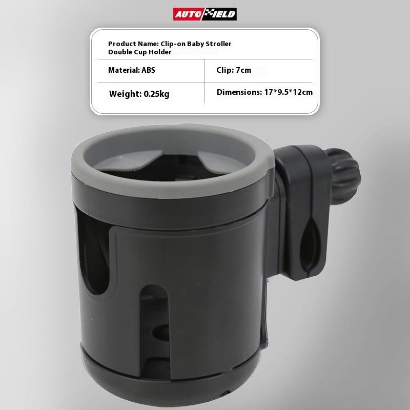 

Stroller safety seat cup holder Kettle water cup double cup holder Bottle holder Stroller cup holder