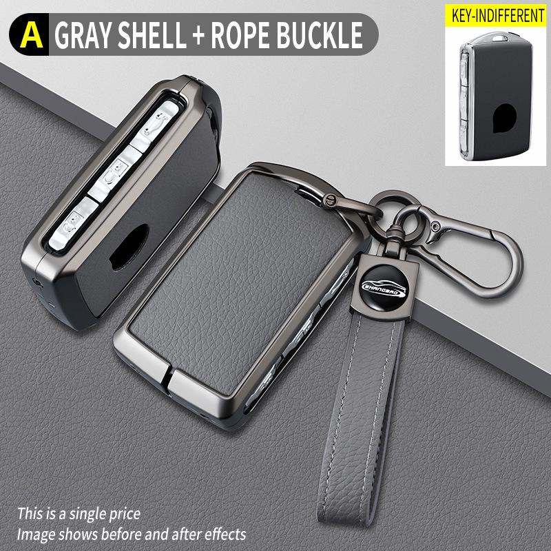Volvo C-Type Elephant Grey Car Key Case
