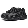 New LiNing Puff Platform Anti Slip Wear Resistant Low Top Casual Shoes Women's Black AZGT072-3