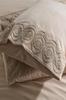 Ceylin Duvet Cover Set 6pcs, Duvet Cover 200x220, Bedsheet 240x260 Cotton Fabric, Full Size, Double Size Beige