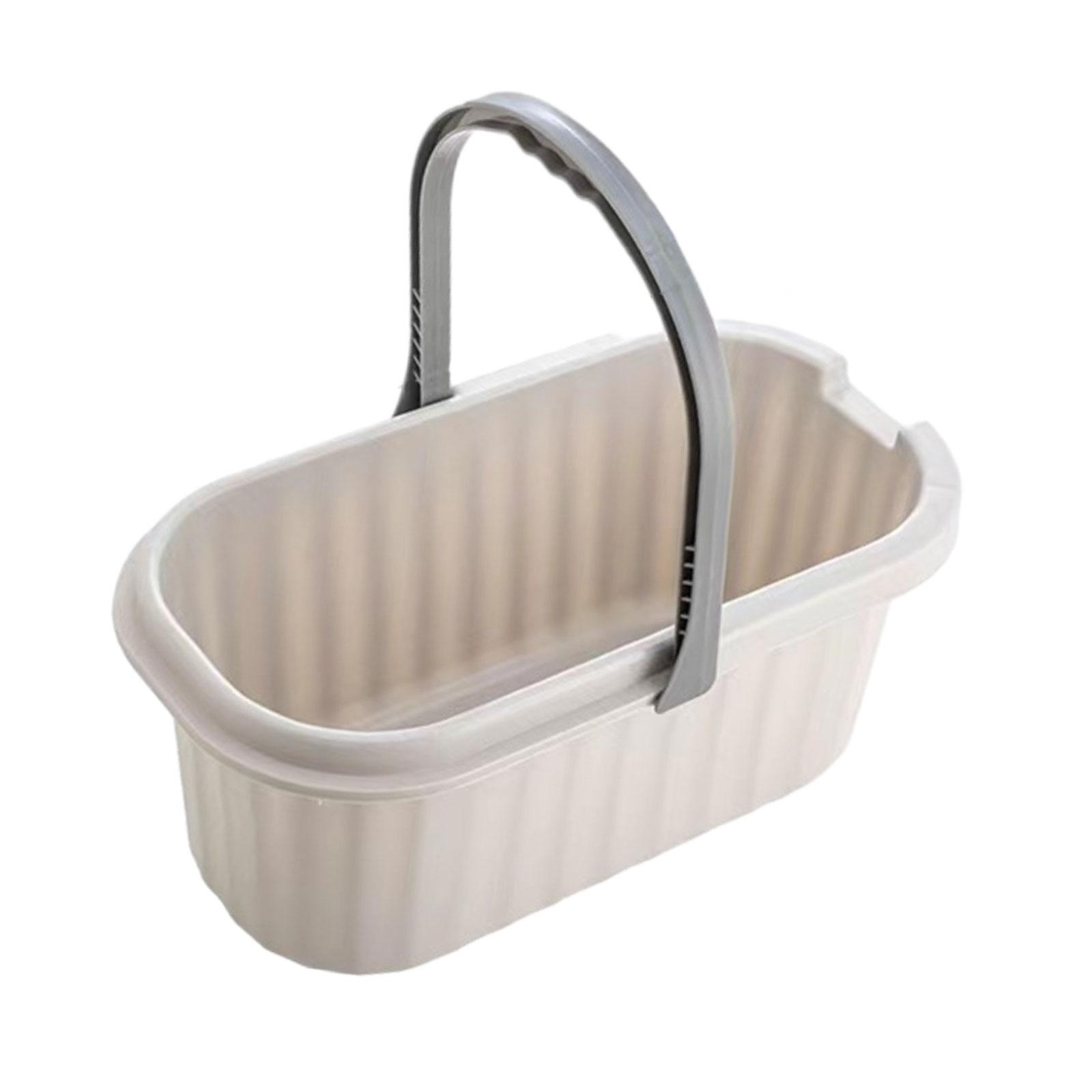 

Water Bucket Sturdy Water Pail Versatile Lightweight and Portable Washing Bucket for Home Bathroom Kitchen Cleaning Car Washing